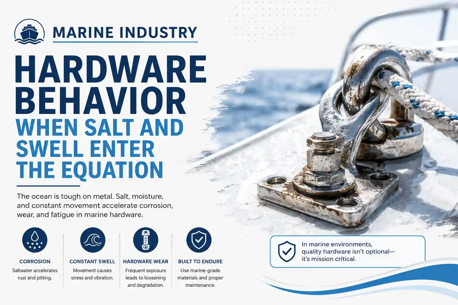Hardware Behavior When Salt and Swell Enter the Equation