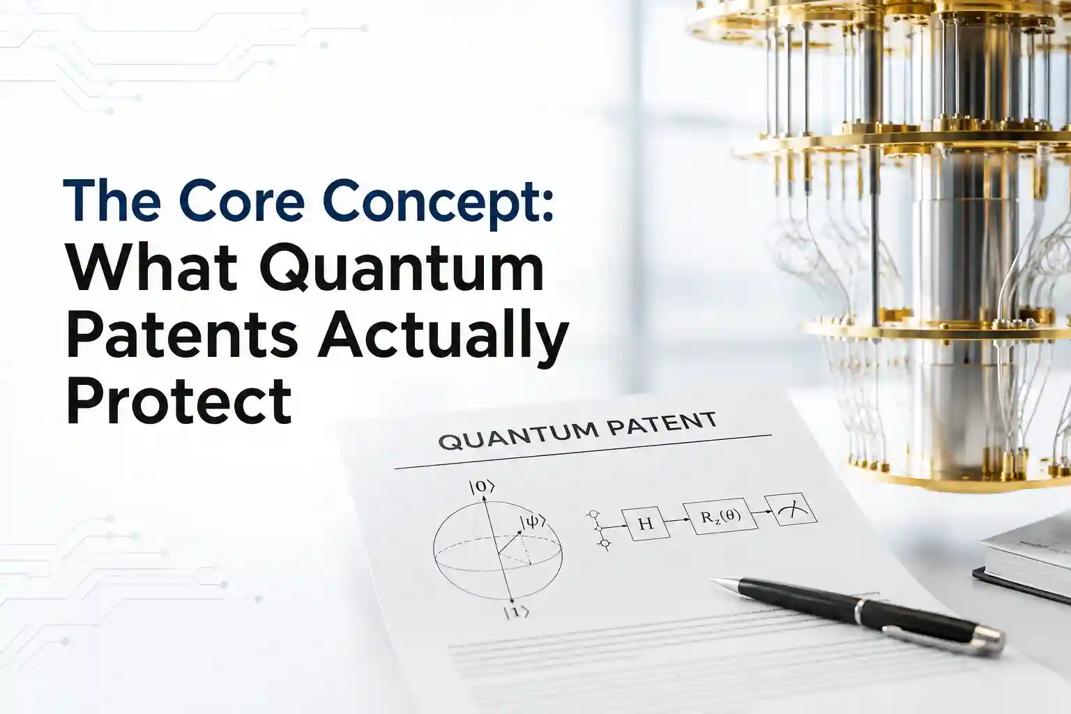 The Core Concept What Quantum Patents Actually Protect