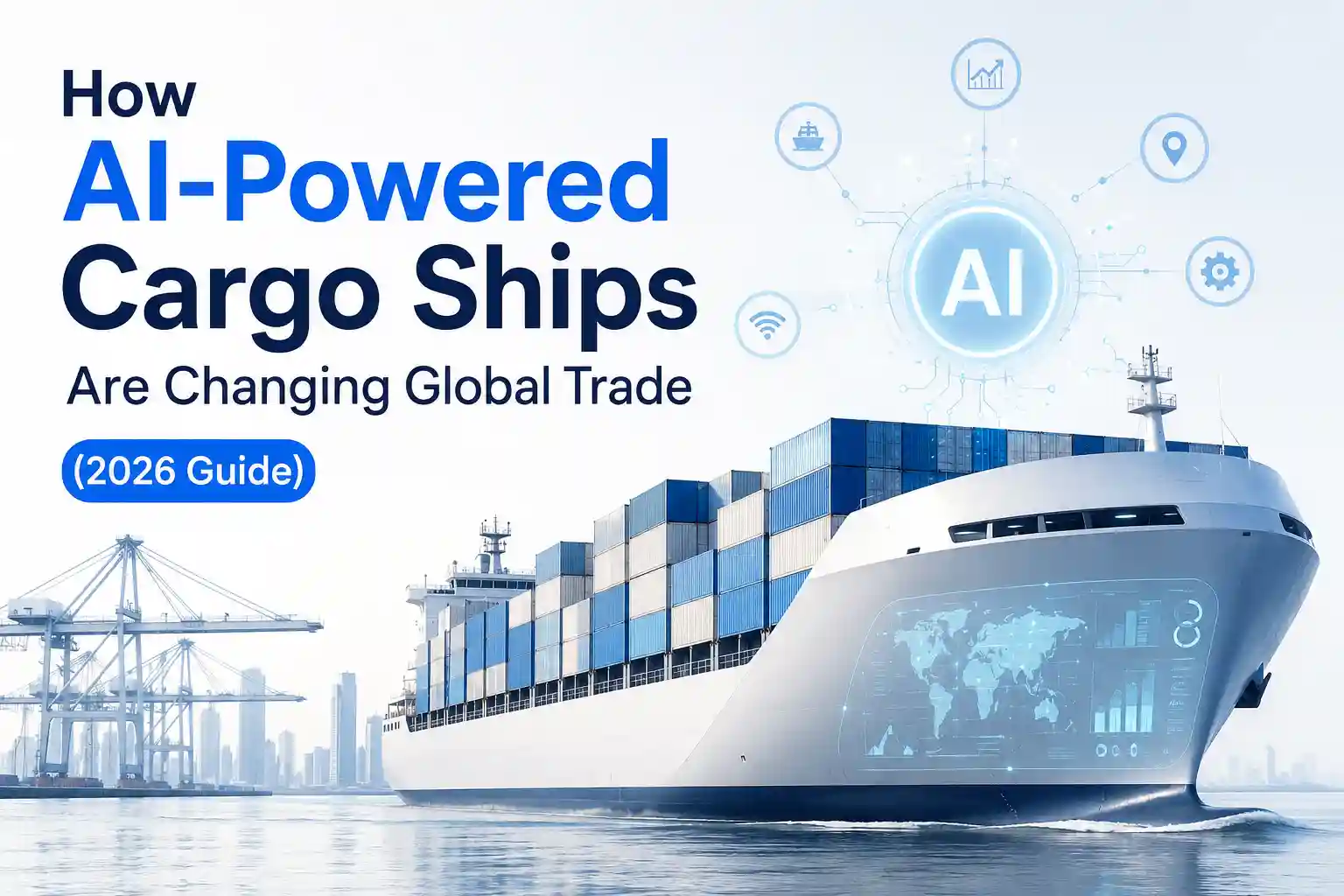 How AI-Powered Cargo Ships Are Changing Global Trade (2026 Guide)