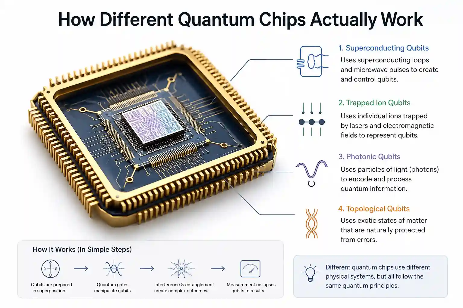 How Different Quantum Chips Actually Work