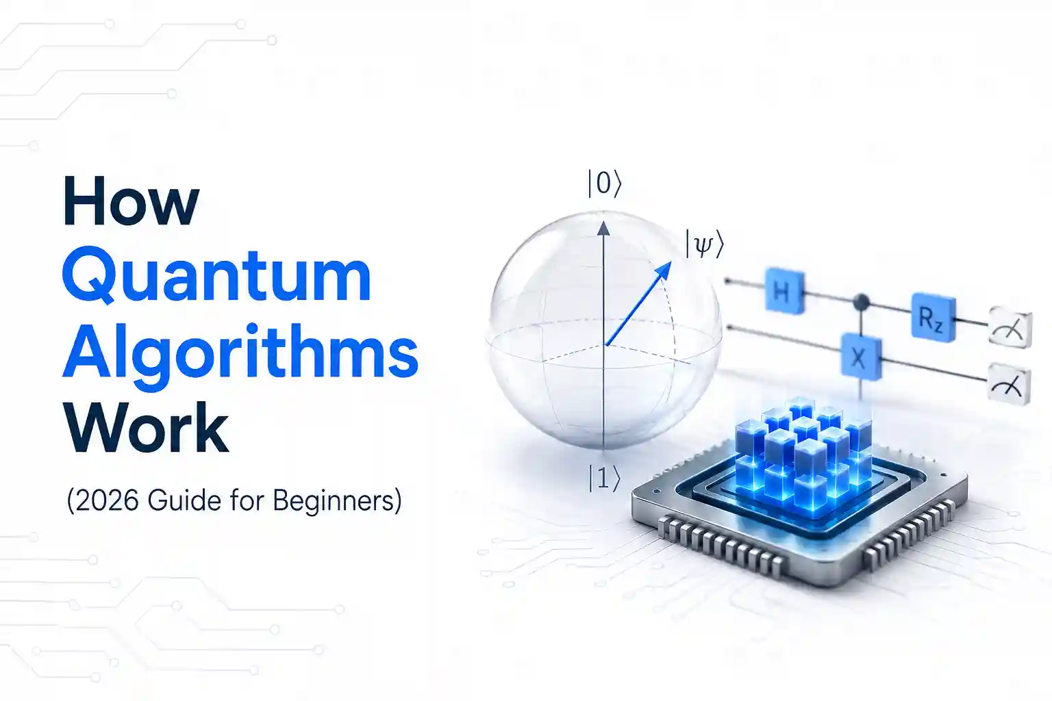 How Quantum Algorithms Work (2026 Guide for Beginners)