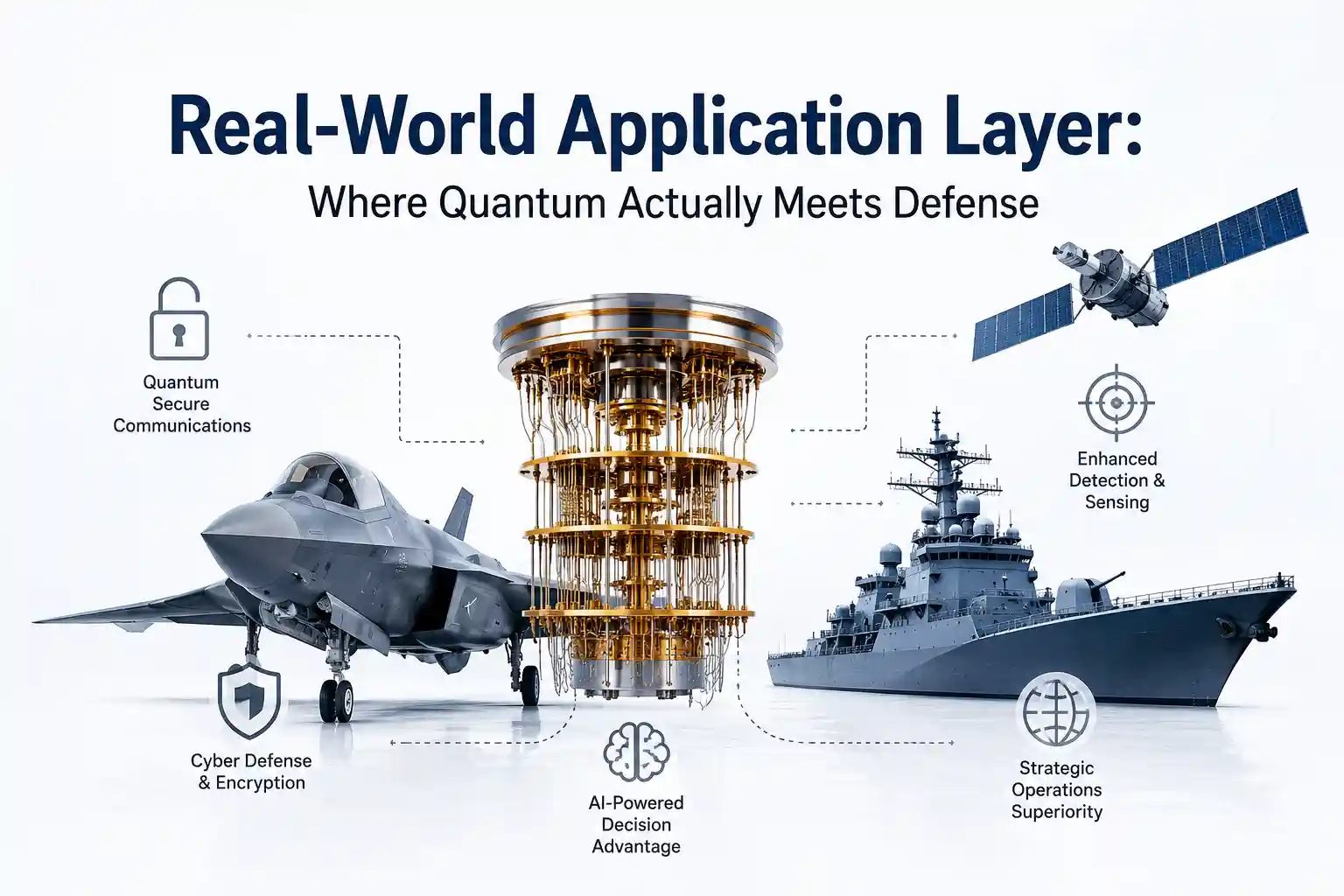 Real-World Application Layer Where Quantum Actually Meets Defense