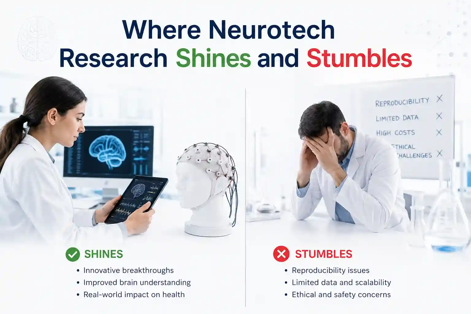 Where Neurotech Research Shines and Stumbles